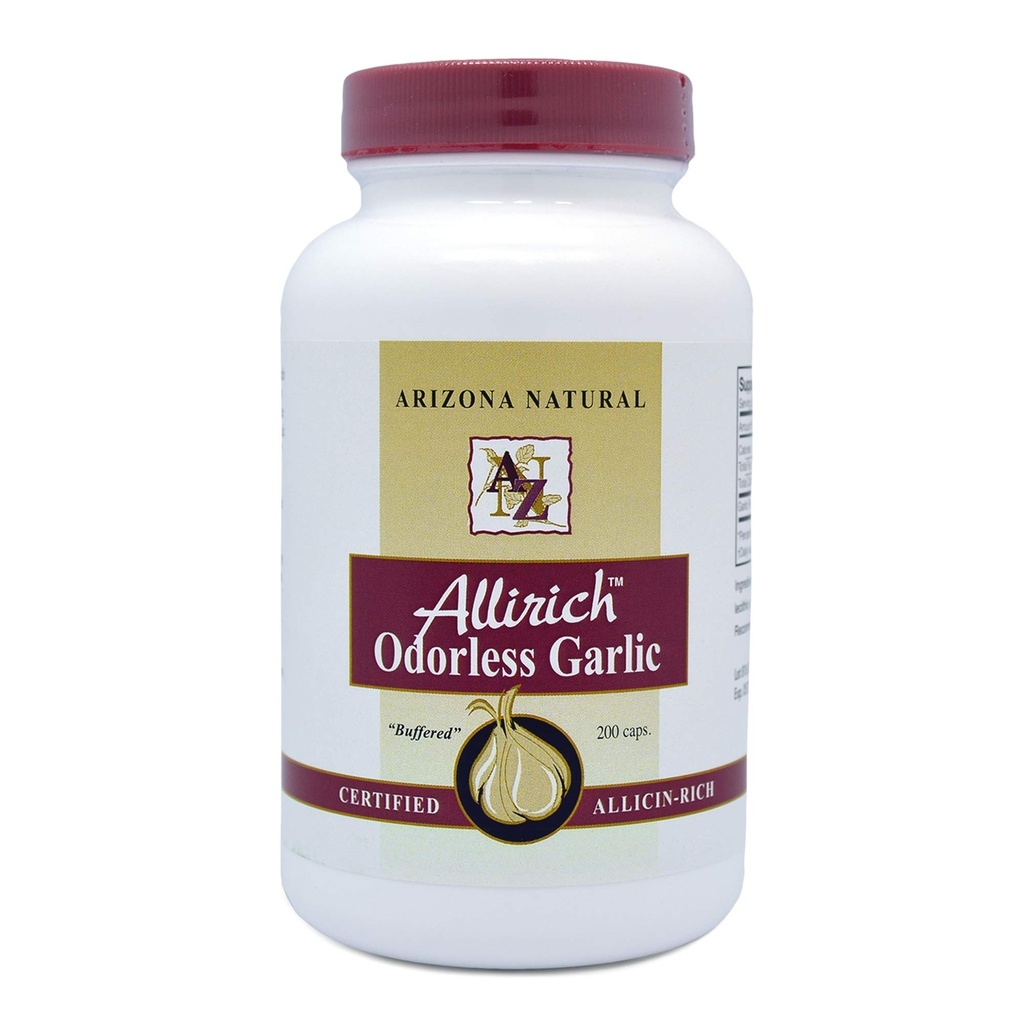 Allirich (Allicin-Rich) Odorless Soft Soft-gels
