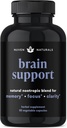 Beyin Desteği Tamam - Doğal Memory ve Focus Supplement with Lion's Mane, Ginkgo Biloba, Bacopa Monnieri & Ashwagandha Root - Natural Nootropics & Brain Alert | 60 Capsules