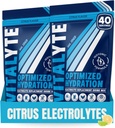 Vitalyte Electrolyte Toz (35 oz, 40 Per Konteyner)-Isotonic Drink Mix for Hydration, Energy & Recovery- Water Advancedr & Rehidr Supplement for Men, Women & Sports (Cool Citrus 2 Pack)