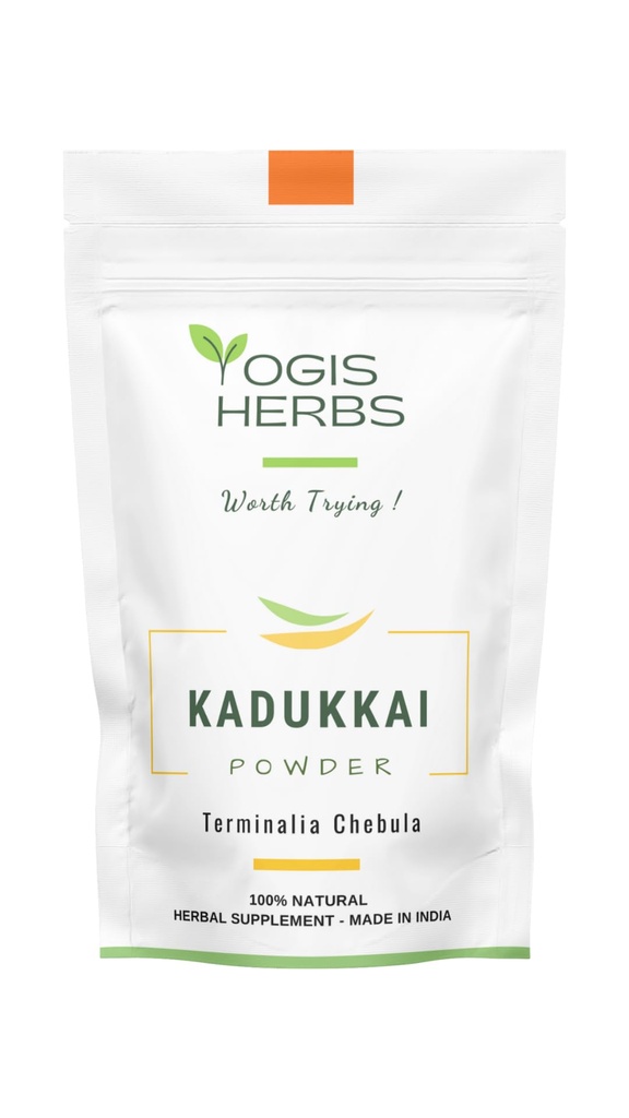YOGIS HERBS Kadukkai Toz (Terminalia Chebula/Haritaki) 1 Lb Fresh & Pure 1 Pound (Pack of 1)