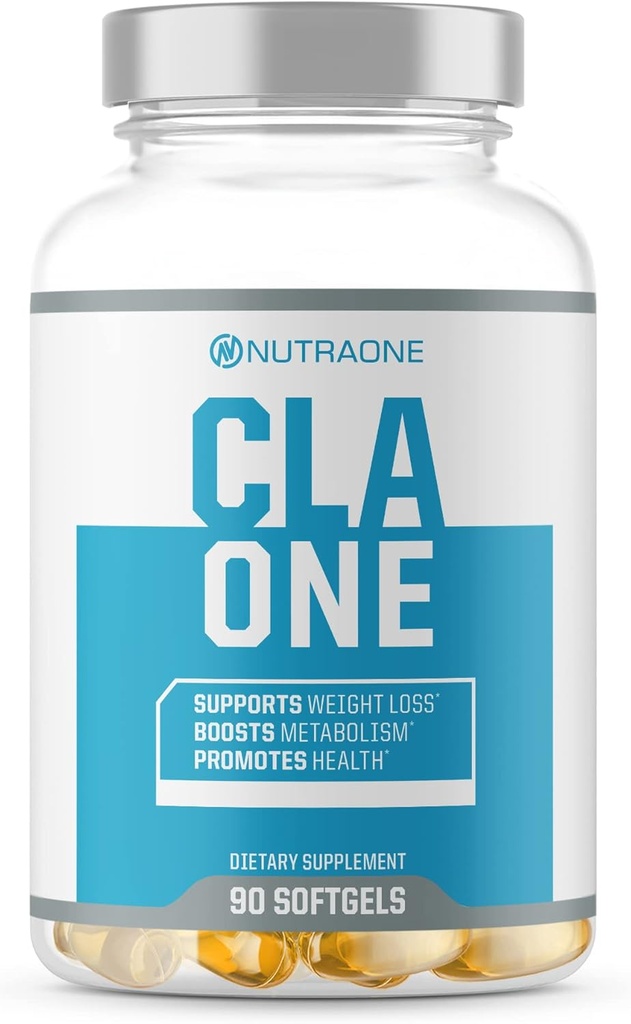 NutraOne CLAOne Supplement from Beslenme - Conjugated Linoleic Acid (CLA) Natural Supplement* (90 Capsules)