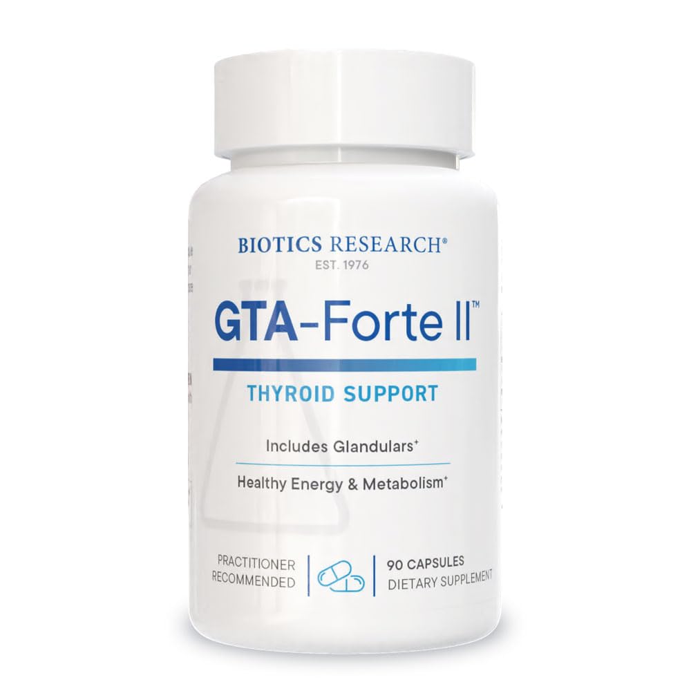 Biotics Research GTA Forte IITM Selenium Supplement with çinko, Copper, Porcine Glandular & Rubidium, Endocrin Glands Desteği, Optimal Hormonal Denge, Phytokimly Bound Trace Elements 90 Capsules