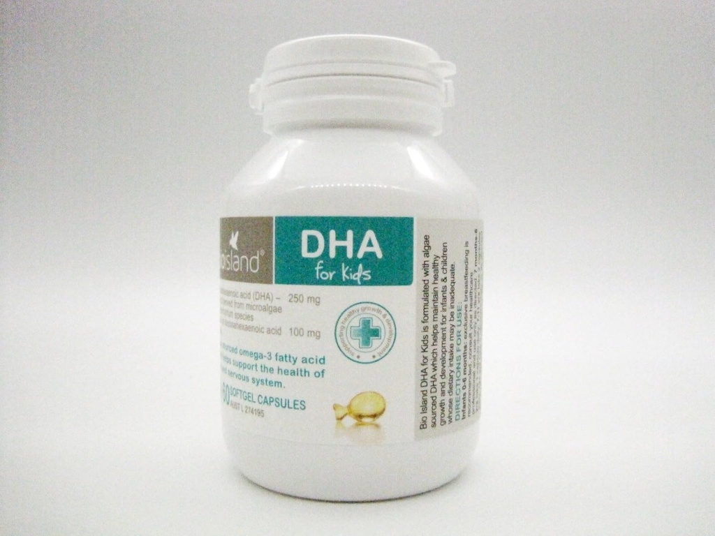 Bio Island DHA Παιδιά 60 κάψουλες