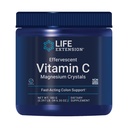Life Extension Effervescent Vitamin C Crystals, Occasional Constipation, Gluten-Free, Non-GMO, Vegetarian, Net Wt. 180 Gramsional