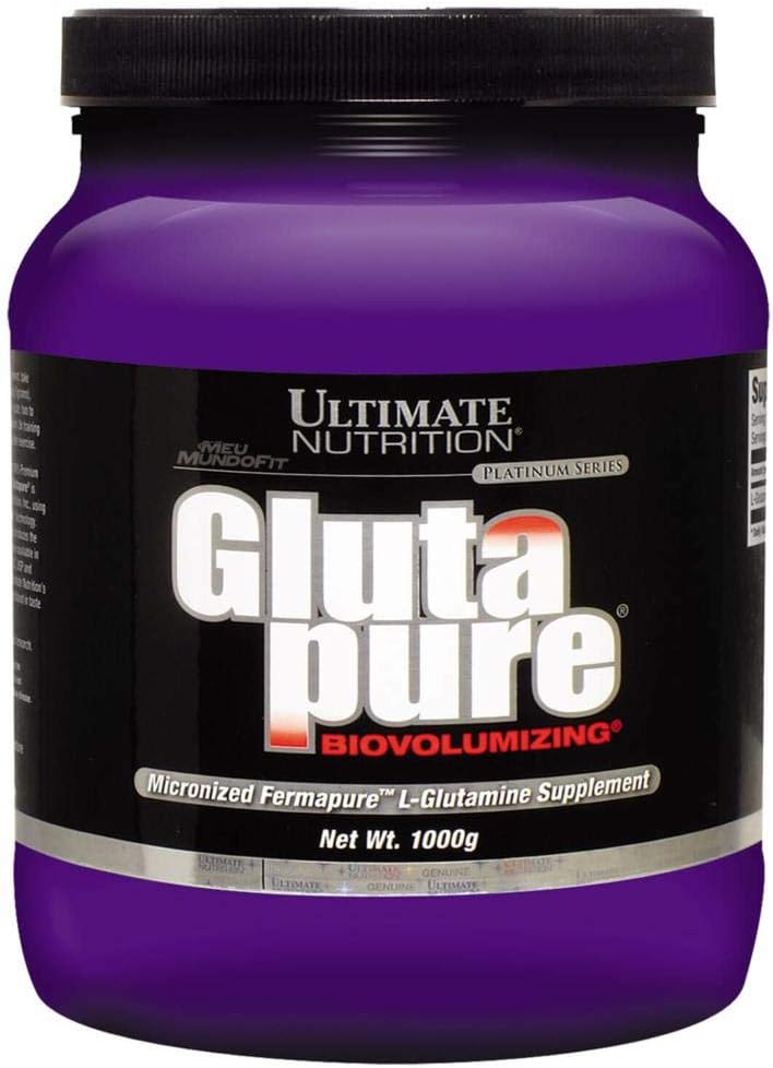 Ultimate Nutrition Glutapure 5000 mg Biovoluming, Kas Recovery Supplements with L-Glutamine, Platinum Acid Toz for Immune Function, 1000g Toz, 200 Hizmetler