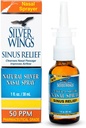 Doğal Pat Silver Wings Sinus Relief Natural Silver Nasal Spray - 50ppm - 1oz
