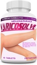 VARICOSOLVE Leg Veins için Doğal Supplement. 60 Tablet