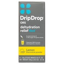 DripDrop ERS Electrolyte Hydration Toz Sticks, Limon, 10g Sticks, 8 Count