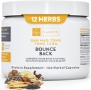 D'AO Labs Bounce Back - Gan Mao Tong Yong Fang - Soğuk Sezon belirtileri için (Needs). 100 Herbal Capsules.