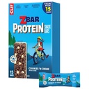 Πρωτεΐνη Zbar - Cookies 'N Creme - Crispy Snack Bars - Φτιαγμένα με οργανική βρώμη - Μη ΓΤΟ - 5g Πρωτεΐνη - Χωρίς γλουτένη Protein Bars (15 Συσκευασία)