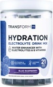 Dönüşümlü İçecekler Mix (21 Single-Serving Packets, Blue Raspberry) - Hydration Supplement Blend with Vitamins and Electrolytes