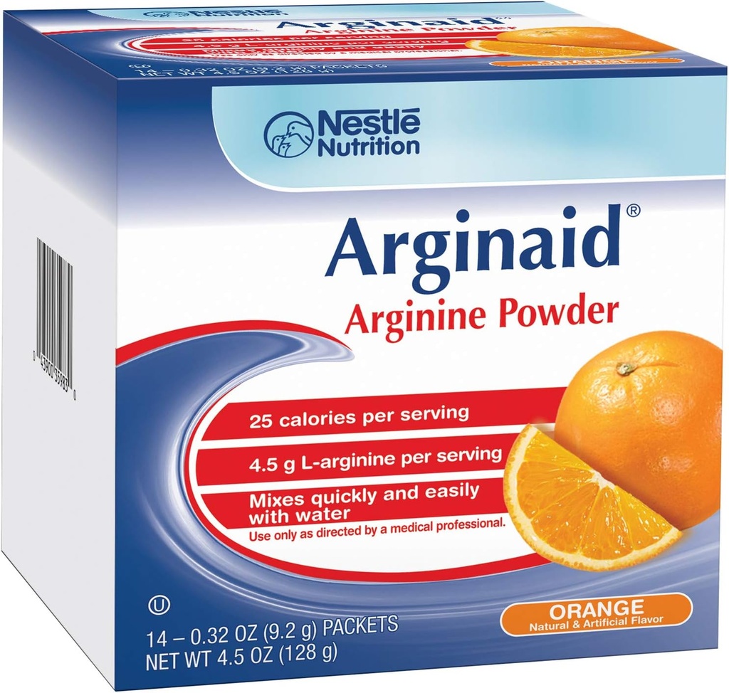 Novartis Beslenme Arginaid - Orange (14 9.2g paketinin kutusu)