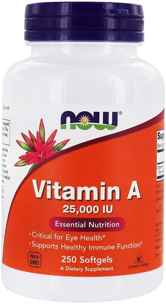 Τώρα Τροφοδοτεί 25.000 IU 250 - Softgel