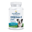 Nordic Naturals Omega-3 Pet, Unflavored - 90 Soft Gels - 320 mg Omega-3 Per Soft Gel - Köpekler için EPA & DHA - Kalp, Skin, Coat, & Immune Health