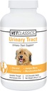 Vet Classics Urinary Tract Dog Supplement- Urinary Tract Support for Dogs, Pet Incontinence- Cranberry Dog Supplements- Chewable Tablet 120 Ct.
