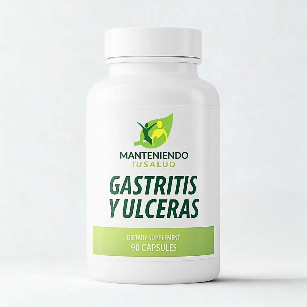 Γαστρίτιδα y Ulceras, Digestive Support, Slippery Elm Bark, Goldenseal Root, 90 κάψουλες