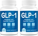 GLP-1 Support,GLP-1 Supplement, Support GLP-1 Natural, Natural GLP-1 Supplement for Men and Women, Take Before Meal - 60 Capsule | 2 Packs