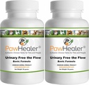 Urinary Free The Flow-Basic - Bladder Stones Köpekler - 2 Paket - Köpeklerde Doğal Remedy Stone Önleme - 50 Grams /ea - Herbal Toz - Yiyecekye Mix