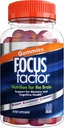 Focus Factor Nootropic Gummies, Memory Supplement for Brain, Phosphatidylserine, Bacopa, Huperzine A, 60 Kont