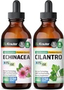 BIO KRAUTER Echinacea Βάμμα 4 Fl. Oz. & Cilantro Βάμμα 4 Fl. Oz.