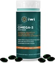 Iwi Omega-3 Sport, 60 Softgels (30 hizmet), Plant-Based Vegan Algae Omega 3 with DHA, Egzersiz Kurtarma Desteği Diyeter Supplement, Krill & Fish Oil Alternative, No Fishy Aftertaste