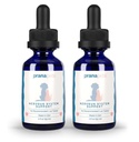 PranaPets Nervous System Support for Dogs and Cats | Herbal Formula, Nervousness, Involuntary Muscle Movements | Helps Support Brain & Nervous System - 2 Pack