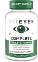 Viteyes Tamam Eye & Total Body Health Multivitamin Beslenme Supplement, 180 Capsules, White