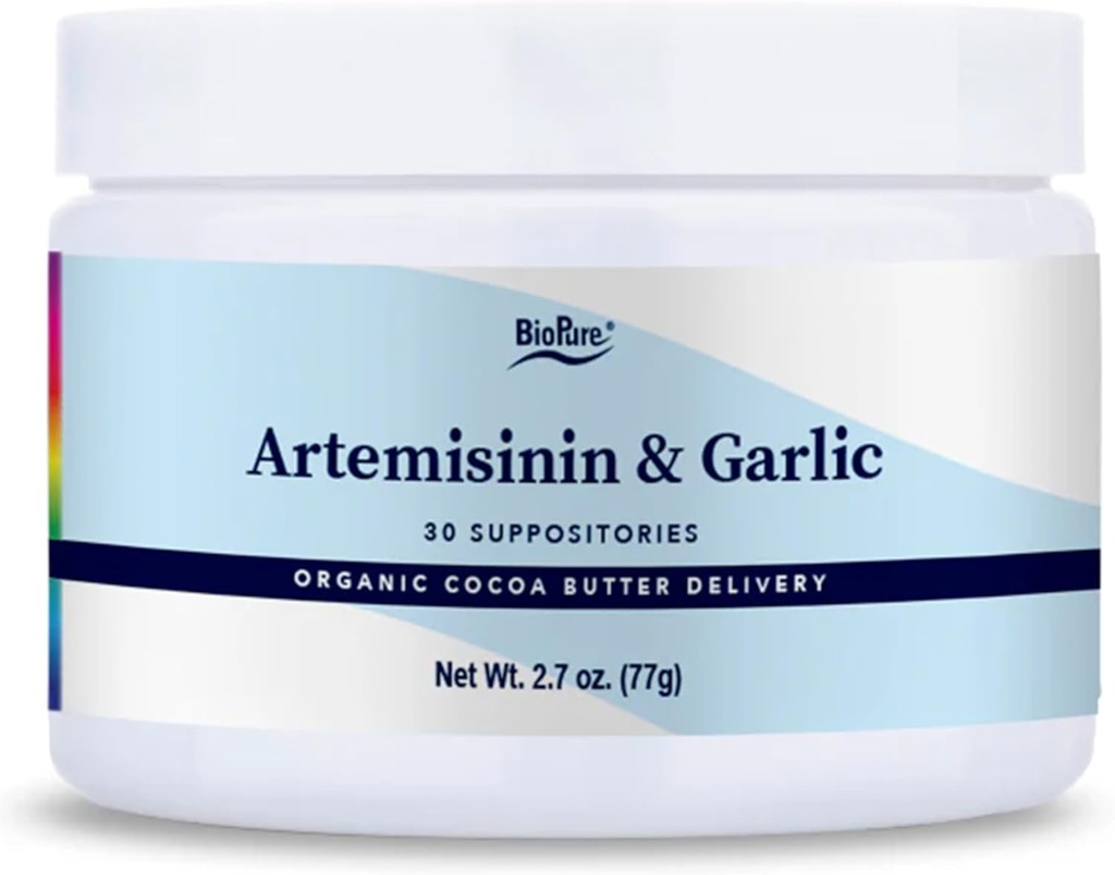 BioPure Artemis & Artemis - Artemisinin & Organik Powder Toz Organosulfur bileşiklerinde Zenginler Geniş-Spectrum Mikrobiyom Dengesini Desteklemek için - 30 Suppositories