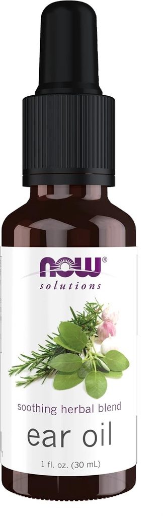 Şimdi Çözümler, Ear Oil, Soothing Herbal Mix, Great on Mild Discomfort or Irritation, 1-Ounce