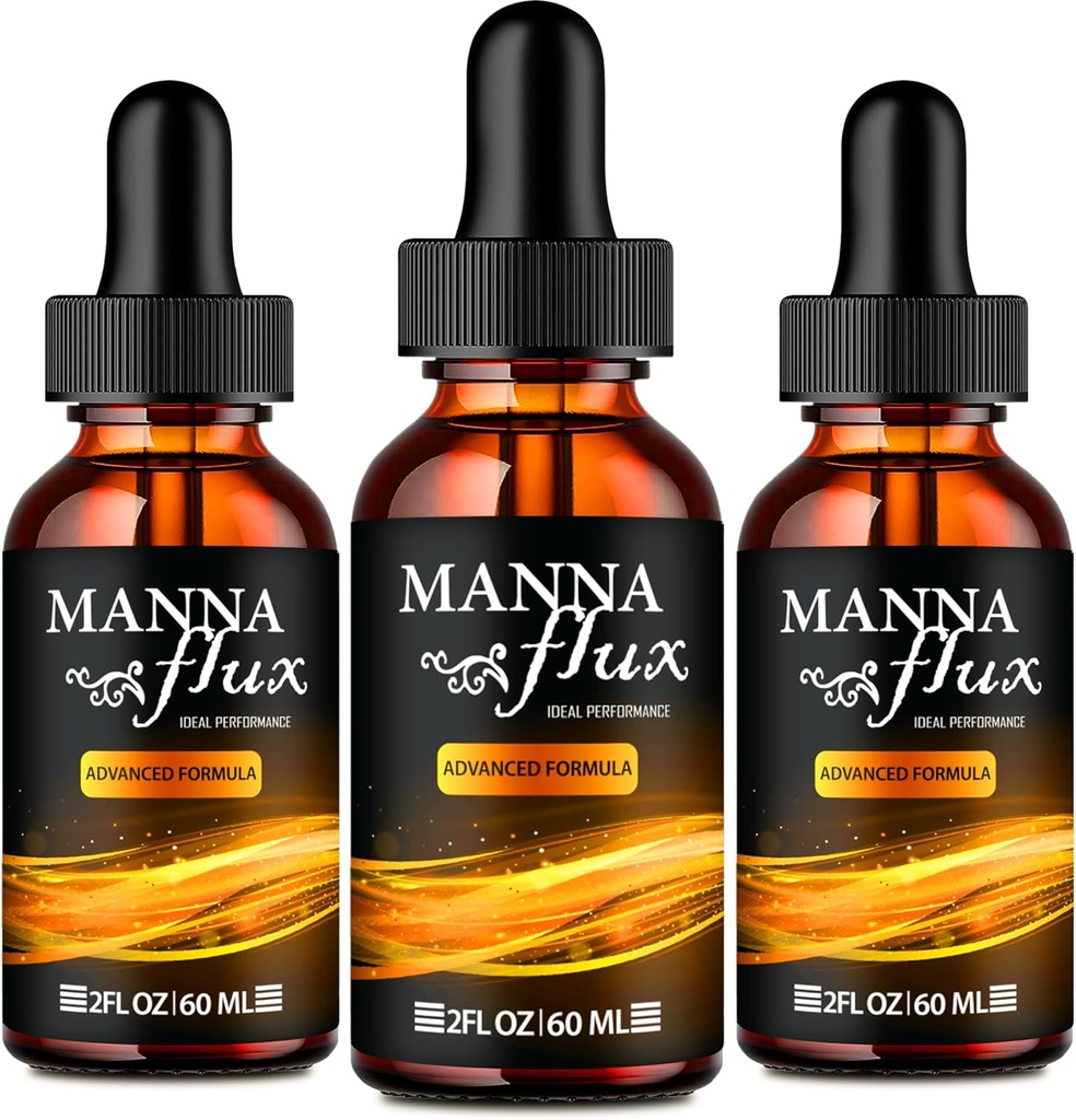 Σταγόνες ροής Manna, Mannaflux Υποστήριξη συμπλήρωμα Υγρές σταγόνες - Μέγιστη δύναμη, Manna Flux Υγεία & Ευεξία Σταγόνες, Mannaflux Όλα τα φυσικά Formula, Manna Flux Υγρές σταγόνες Κριτικές (3 Pack)