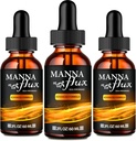 Σταγόνες ροής Manna, Mannaflux Υποστήριξη συμπλήρωμα Υγρές σταγόνες - Μέγιστη δύναμη, Manna Flux Υγεία & Ευεξία Σταγόνες, Mannaflux Όλα τα φυσικά Formula, Manna Flux Υγρές σταγόνες Κριτικές (3 Pack)