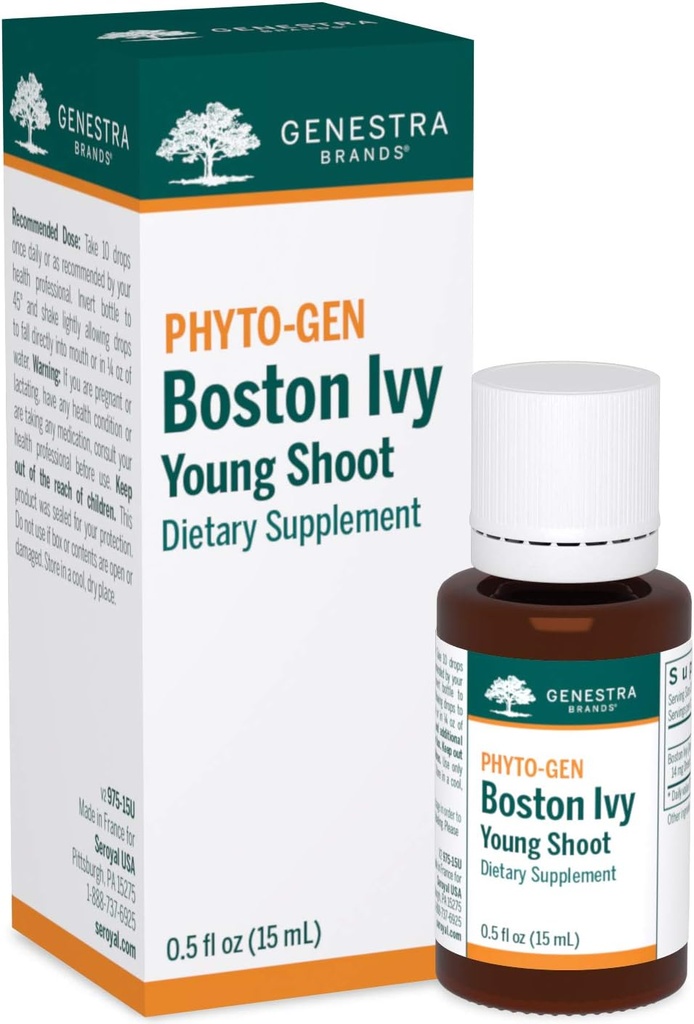 Genestra Brands Boston Ivy Young Shoot | Herbal Supplement | 0.5 fl. oz.