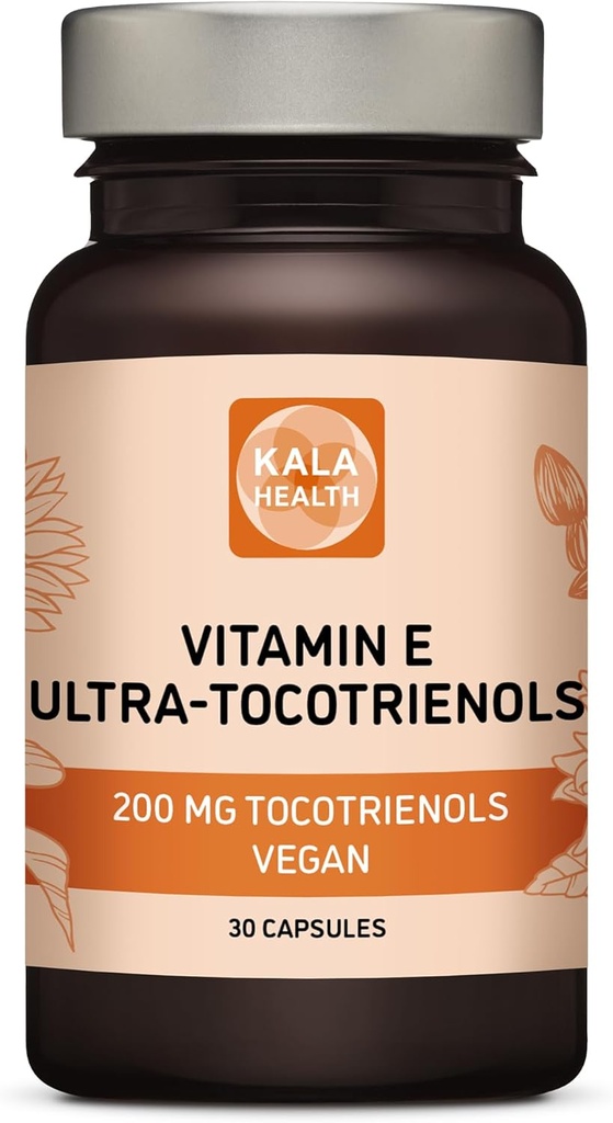 Ultra Tocotrienol 200 mg E Vegan - Tüm 4 tokotrienol - Alfa Tocotrienol + Gamma Tocotrienol + Delta Tocotrienol - No Tocopherols