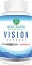 Vision Support Formula Supplement with Eye Vitamins, Lutein, Vitamin A, Quercetin ve More - 30 Count