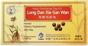 Long Dan Xie Gan Wan Herbal Supplement 45 Hizmetler | Ekonomi 360 Pills - a.k.a. Snake & Dragon, Gentiana Liver Teapills