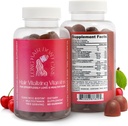 Uzun Saç Vitaminleri, Saç Cilt ve Çiçeği Bağışlama, Kadınlar ve Erkekler için Vitaminler, Pantothenic Acid, Folic Acid & Biotin Gummies, Non-GMO Saç Vitaminleri, 60 Gummys