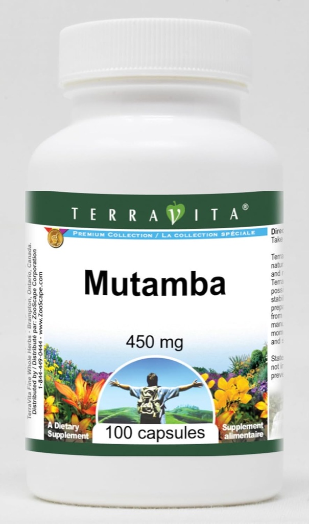 Mutamba - 450 mg (100 κάψουλες, ZIN: 520897) - 3 συσκευασίες