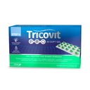Tricovit Pro Saç Büyüme Tamamı - Dermatologlar tarafından geliştirilen Kadınlar ve Erkekler için Saç Kayıp Tedavileri - Contains Snapchat Blockers, Amino Asits & Vitamins Hücre Yenidenjenerasyonu Teşvik Etmek (60 Softgels)