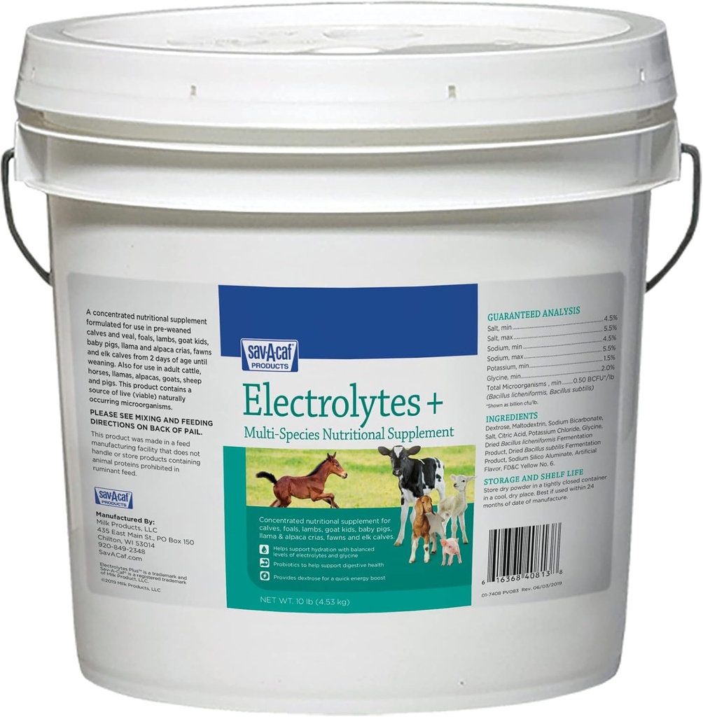 633011 Electrolytes Plus Multi-Species Supplement, 10 lb