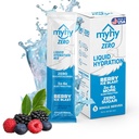 MyHy Zero Liquid Hydration Packets, Sugar Free Electrolyte Drink Mix for Hydration Support, Dehidrasyon Travel, Hamilelik, Fitness, Lisans ve Lisans Partisi - Berry, 5 Count Count Count