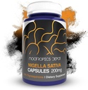 Nootropics Depot Nigella Sativa Extract Capsules | 200 mg | 60 Kont | En az% 10 Thymoquinone Content | Black Seed Oil Extract | Supports Brain Health, Memory, Liver Health ve Immune Function