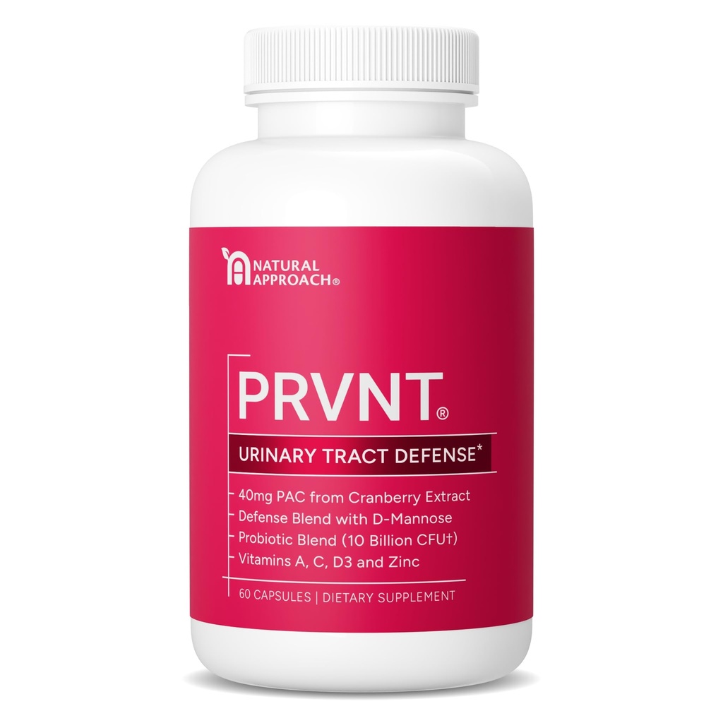 Cranberry PAC, D-Mannose, Probiyotiks & Vitamins | UTI Kaçance & Bladder Support Supplement | En Güçlü Cranberry Pills for Women & Men | USA