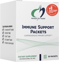 Sağlık Immune Support Packets - One Moon Supply Vitamin Packs with Immunitone Plus Mushroom Kompleks + Herbs, NAC, Vitamin D + K, çinko + C (30 Paketler)