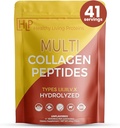 Sağlıklı Yaşam Proteinleri | Multi Hydrolyzed Collagen, Tip I, II, III, V, & X | Grass Fed Bovine, Wild Caught Marine, Free Range Chicken | Gluten Free (Unflavored, 1 Pound ( 1)