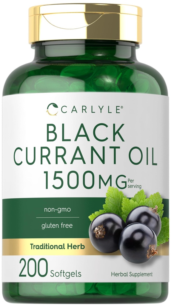 Carlyle μαύρο Softgels φραγκοστάφυλου 