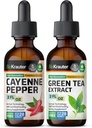 BIO KRAUTER Cayenne Βάμμα 2 Fl. Oz. & Πράσινο Tea Βάμμα 2 Fl. Oz.