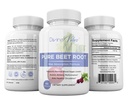 Beet Root Capsules - 1300 mg Per Servis - Beet Root Toz Capsules - Beetroot Toz Destekleri Kan Baskısı, Athletic Performance, Digestive, Immune System (Pure, Non-GMO, Gluten Free)