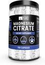Saf Original Malzemeler Magnezyum Citrate (730 Capsules) Magnezyum Or Rice Fillers, Always Pure, Lab TY