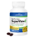 21. Yüzyıl Sağlıklı Gözler SuperVision2 Softgels, 120 Kont (Pack of 2)