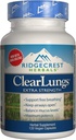 RidgeCrest Clearbuss Ekstra Kuvvet, Homeo/Herbal Decongestant , 120 Veg Capsules